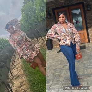 Paisley Design short set